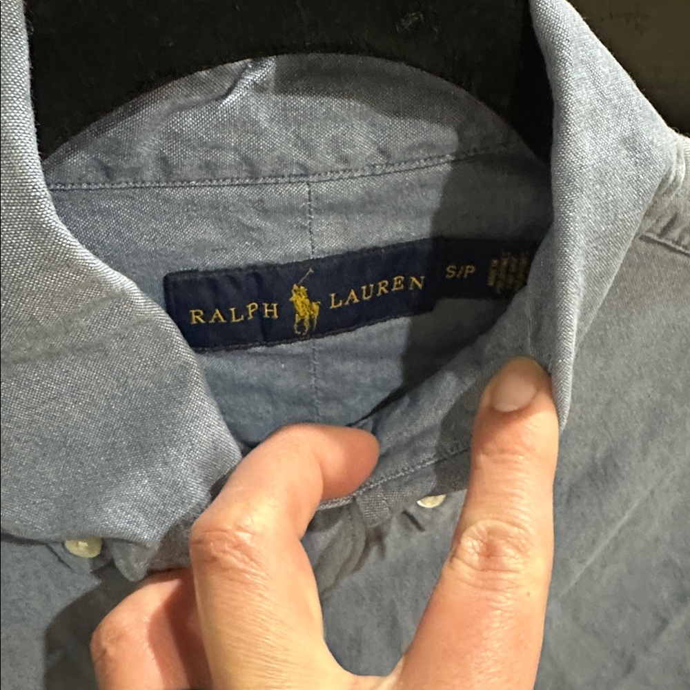 Ralph Lauren Light Blue Button-Down Shirt - Picture 3 of 4